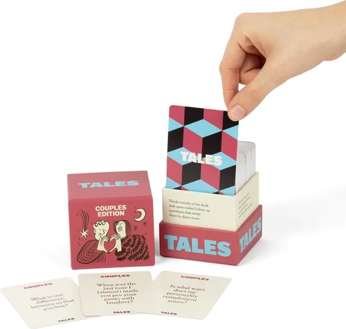 Vista 8 de TALES 150 tarjetas de inicio de conversación, edición para parejas, para parejas, juegos para adultos, ideas para noches de cita, aniversarios