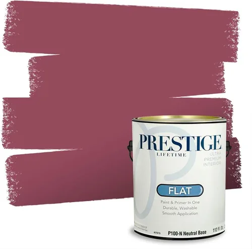 Vista 87 de Prestige Paints - Pintura exterior e imprimación en uno, 1 galón, plano, E500-P-A011GP