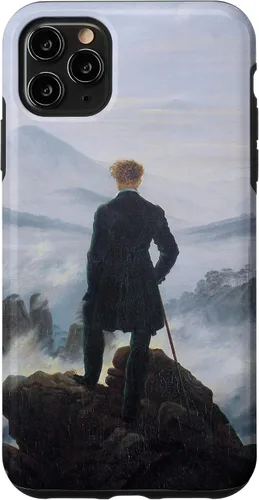 Vista 13 de The Wanderer Above The Sea of Fog - Caspar David Friedrich Case for iPhone 17