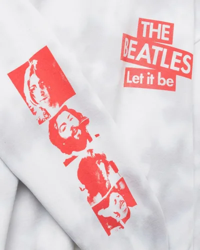 Vista 6 de JUNK FOOD CLOSET The Beatles Get Back Let It Be Flea Market Fleece