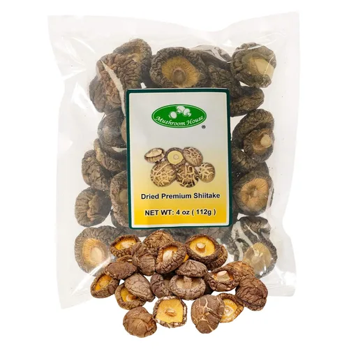 Vista 11 de Mushroom House (MUSI1) Champiñones Shiitake secos, 1 onza