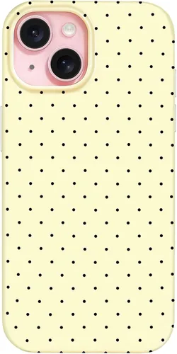 Vista 153 de Hython Funda para iPhone Air, diseño estético de lunares lindos, funda simple de 6.5 pulgadas, delgada, antiarañazos, parachoques de TPU suave, a