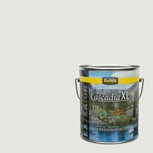 Vista 38 de Rodda Paint CASCADIA XL - Pintura e imprimación satinada para exteriores en uno, cuarto de galón, color blanco