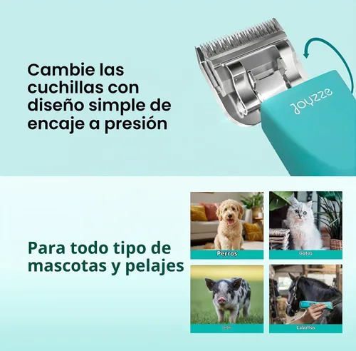 Vista 7 de Falcon - Cortapelos inalámbricos de 2 velocidades, aseo profesional Falcon Teal