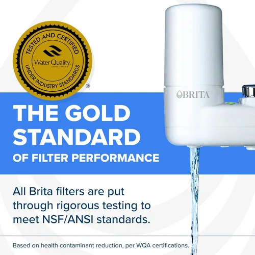 Vista 5 de Sistema de filtración Brita On Tap, Paquete de 10, Blanco