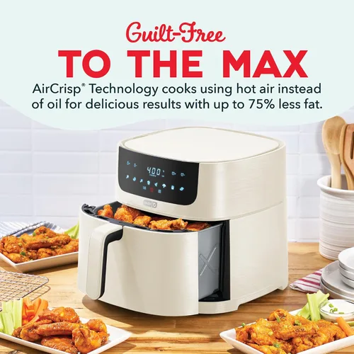 Vista 6 de Dash Freidora de aire Tasti-Crisp® 8QT Max Pro