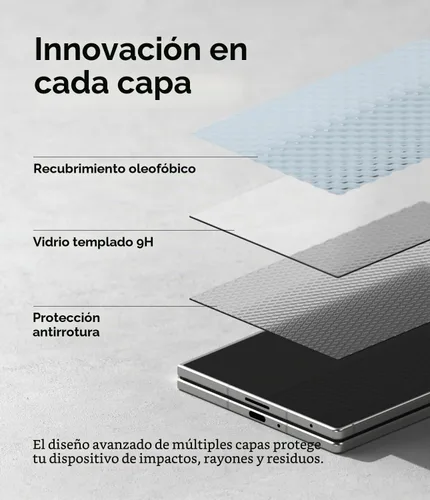 Vista 9 de Ringke for Samsung Galaxy Z Fold 8 Screen Protector [Easy Slide, 2 Pack]