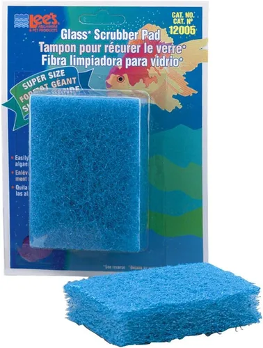 Vista 2 de Lee's Pet Products ALE12005 Almohadilla de depuradora de algas de vidrio grueso para acuario