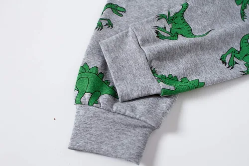 Vista 6 de KikizYe Pijama de manga larga para niños pequeños