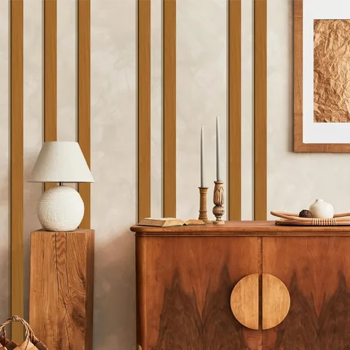 Vista 12 de Calcomanías de pared de líneas geométricas, calcomanías de pared de vinilo negro, calcomanías modernas para pared, calcomanías extraíbles