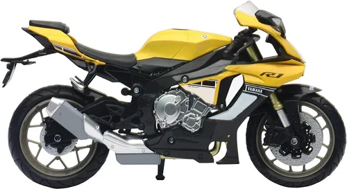 Vista 4 de NEWRAY 57803 A 1: 12 Yamaha YZF-R1 2016, colores azules