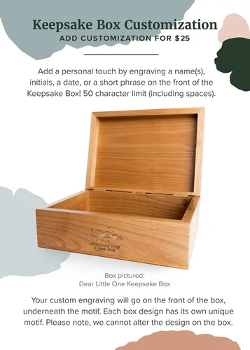 Vista 7 de Ever After - Caja de madera para recuerdos [regalos personalizados, aniversario, boda, memoria]