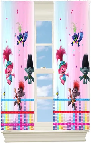 Vista 20 de Franco - Juego de cortinas para la habitación de los niños, 82 x 63 pulgadas, Minions de Mi Villano Favorito