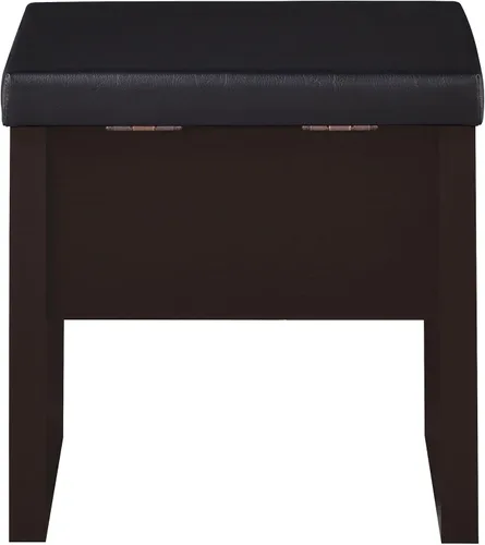 Vista 14 de Tocador contemporáneo Coaster Home Furnishings, Madera, Capuccino