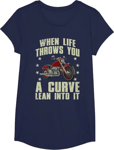Vista 52 de Funny Motorcycle Racer Design for Men Women Motorcycle Lover T-Shirt Asphalt Grey