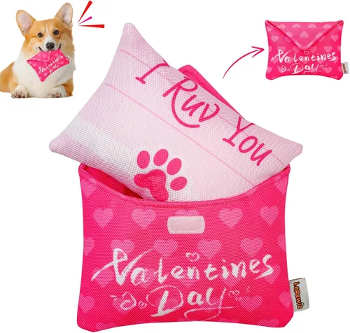 Vista 9 de Juguete para perros del día de San Patricio, juguetes chirriantes para perros con cuerda, juguetes de peluche de trébol de trébol, regalos del día
