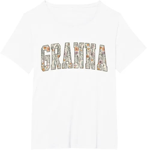 Vista 68 de Granna - Camiseta retro para el día de la madre Negro