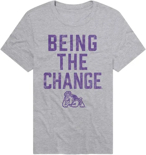 Vista 22 de Campus Lab Official NCAA Distressed Spirit Phrase Collegiate Classic Ring-Spun T-Shirt Unisex for Men & Women Collection