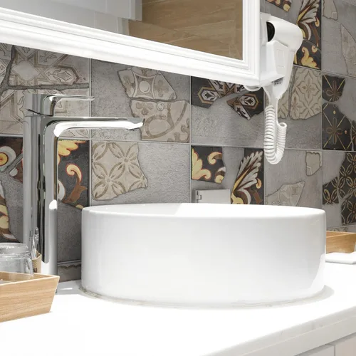 Vista 9 de 12 calcomanías mate para azulejos de pared, despegar y pegar, autoadhesivas, calcomanías de vinilo para azulejos de pared, adhesivo de PVC