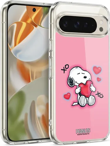 Vista 345 de Head Case Designs Officially Licensed Peanuts Beach Surf Snoopy Boardwalk Airbrush Gel Case [Military Grade Protection] Compatible with Google Pixel