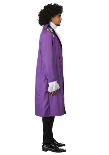 Vista 11 de Disfraz de Leyenda del Rock Morado para Hombre Multicolor