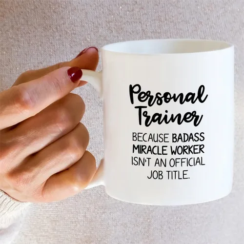 Vista 5 de Retreez Funny Mug - Taza de café de cerámica de 11 onzas para entrenamiento personal del mundo, divertida, sarcasmo, inspirador levantamiento