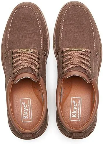 Vista 7 de Kkyc Zapatos de hombre cómodos y casuales con cordones