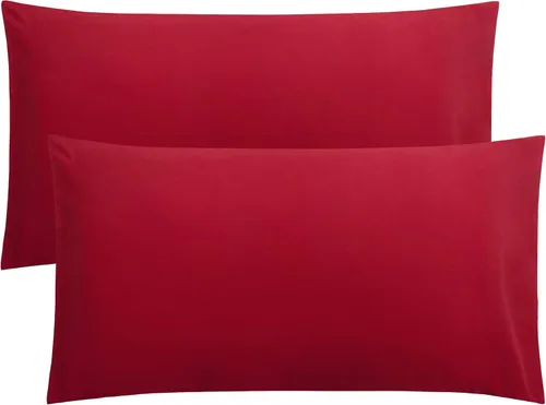 Vista 21 de FLXXIE Fundas de almohada de microfibra tamaño estándar, fundas de almohada suaves con cierre de sobre, fundas de almohada resistentes a arrugas