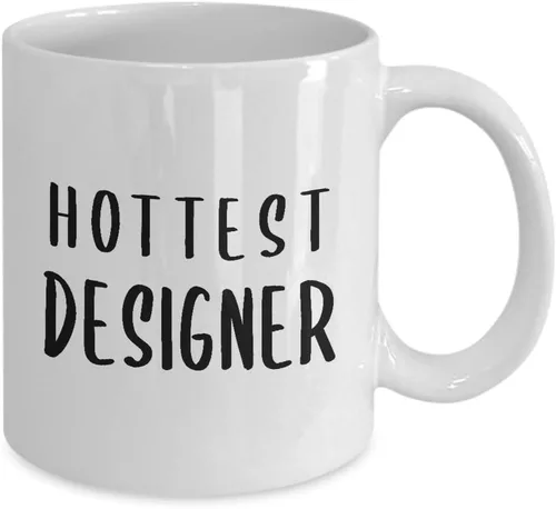 Vista 2 de Regalos de agradecimiento para la taza de café de diseño más caliente, taza de té, desarrollador gráfico UX, artista, diseño de interiores, moda