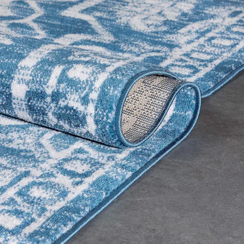 Vista 75 de Well Woven - Alfombra tejida estilo vintage con diseño de medallón, 68 x 120 cm