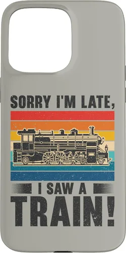 Vista 30 de Funda para iPhone 13 Pro Max Train Railroad Locomotora de tren de vapor para motor Trainspotting