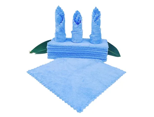 Vista 4 de Paños de microfibra para bebé de Kyapoo, paquete de 12 unidades, 12 x 12 pulgadas, coral, extra absorbentes y suaves para recién nacidos, bebés