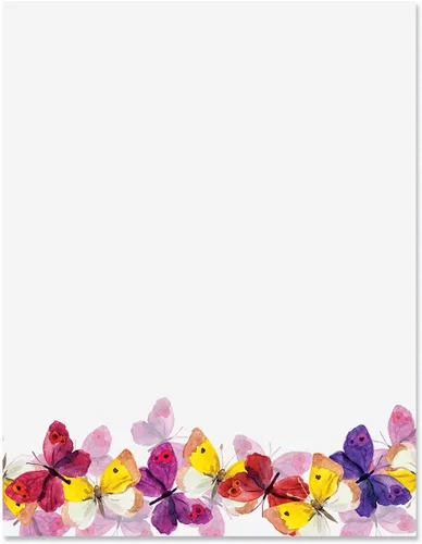 Vista 12 de Current Papel de Carta con Marco de Playa - Papeles de Papelería de Primavera con Borde Decorativo de Playa, Vacaciones Imprimibles, Bodas