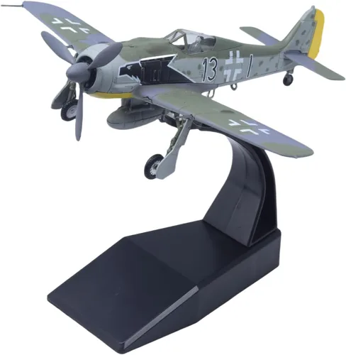 Vista 22 de B-17 Flying Fortress - Aviones fundidos a presión a escala 1/144, modelo de avión de metal pesado para coleccionista, entusiasta de la aviación