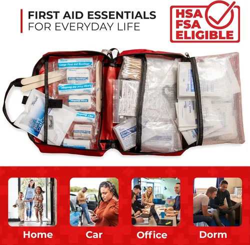 Vista 2 de Thrive Kit de primeros auxilios de 291 piezas - Multipack