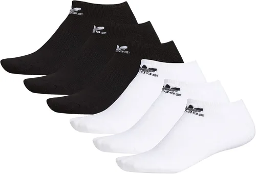 Vista 8 de adidas Originals Calcetines invisibles Trefoil (6 pares)