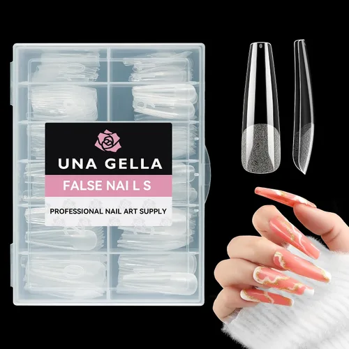 Vista 17 de UNA GELLA No necesita lámpara de pegamento sólido para uñas a presión: uñas acrílicas súper fuertes semi pegamento de uñas gel de curado rápido 0.3