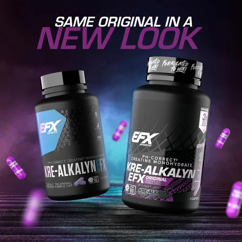 Vista 2 de Suplemento dietético All American EFX Kre-Alkalyn EFX, 120 cápsulas