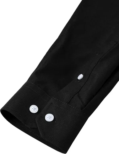 Vista 6 de LucMatton Camisa Oxford ligera de manga larga para hombre
