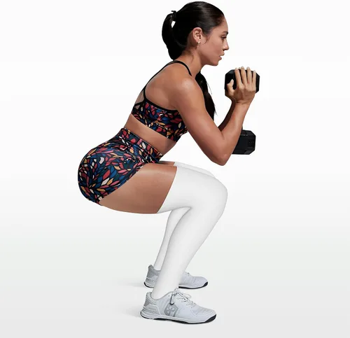 Vista 3 de CHARMKING Calcetines de compresión (3 pares) calcetines de compresión hasta la rodilla para mujeres y hombres, medias para correr, ciclismo