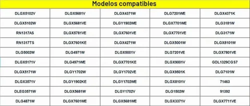 Vista 5 de Kit de conversión de gas LP para secadora 383EEL3002D De gas natural a propano líquido Compatible con Kenmore LG y la mayoría de las marcas