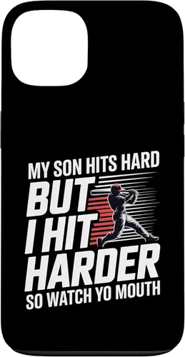 Vista 7 de My Son Hits Hard But I Hit Harder So Watch Yo Mouth - Case for iPhone 17