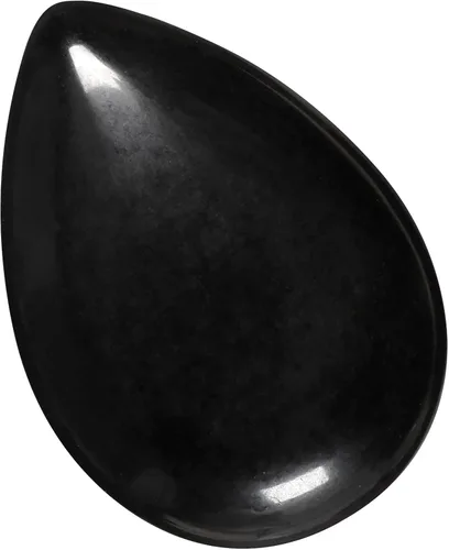 Vista 6 de rockcloud Paquete de 10 piedras planas de cabujón en forma de lágrima para la fabricación de joyas, piedras planas de cristal natural para proyectos