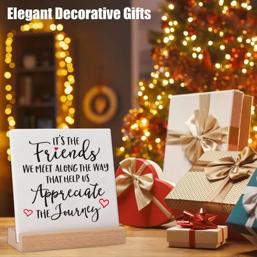 Vista 4 de Regalos de cumpleaños de amistad para mejores amigos, mejores amigos, mejores amigos, regalos de agradecimiento para el trabajo, hermana, mejor