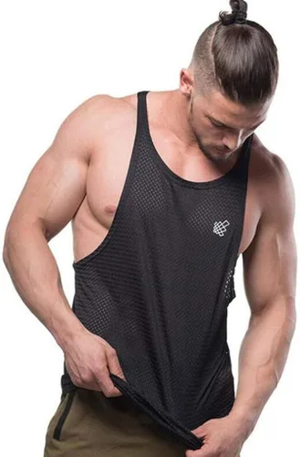 Vista 3 de kpoplk Camisetas sin mangas para hombre de secado rápido, para entrenamiento, gimnasio, muscular, fitness, culturismo, sin mangas, camiseta