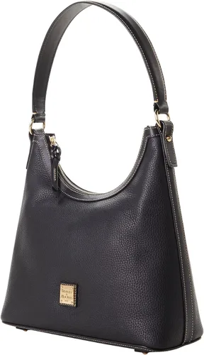 Vista 2 de Dooney & Bourke Pebble Grain Hobo - Bolso de hombro, Negro Negro