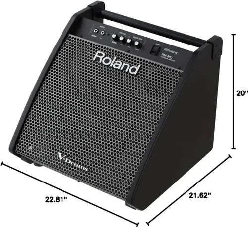 Vista 7 de Roland PM-200 Monitor electrónico compacto V-Drum, 180 vatios (PM-200)