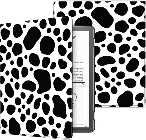 Vista 45 de Funda para Kindle básico de 6 pulgadas (11.ª generación), múltiples ángulos, piel sintética, delgada, con función de encendido y apagado automático
