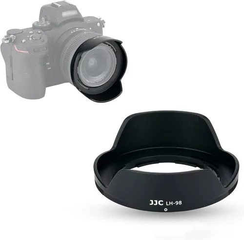 Vista 7 de JJC Parasol de metal atornillado para Nikon NIKKOR Z 1.575 in f/2 y lente NIKKOR Z 1.102 in f/2.8 en Nikon Z30 Z50 Z fc Z6 Z7, compatible con filtro