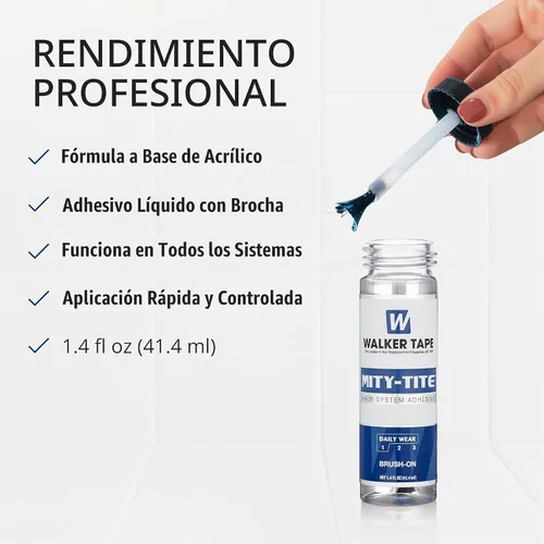 Vista 3 de Walker Mity-Tite Adhesivo 1.4 oz